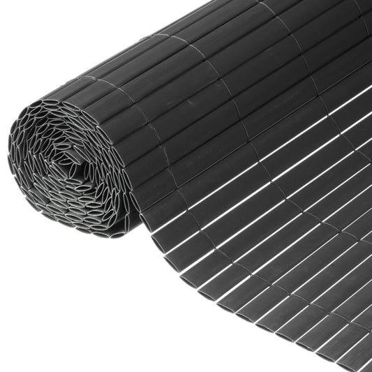 Nature Canisse Pvc Doble Cara - 1500 G / M² - Juego De Fijación - Gris Antracita - 1 X 3 M_0