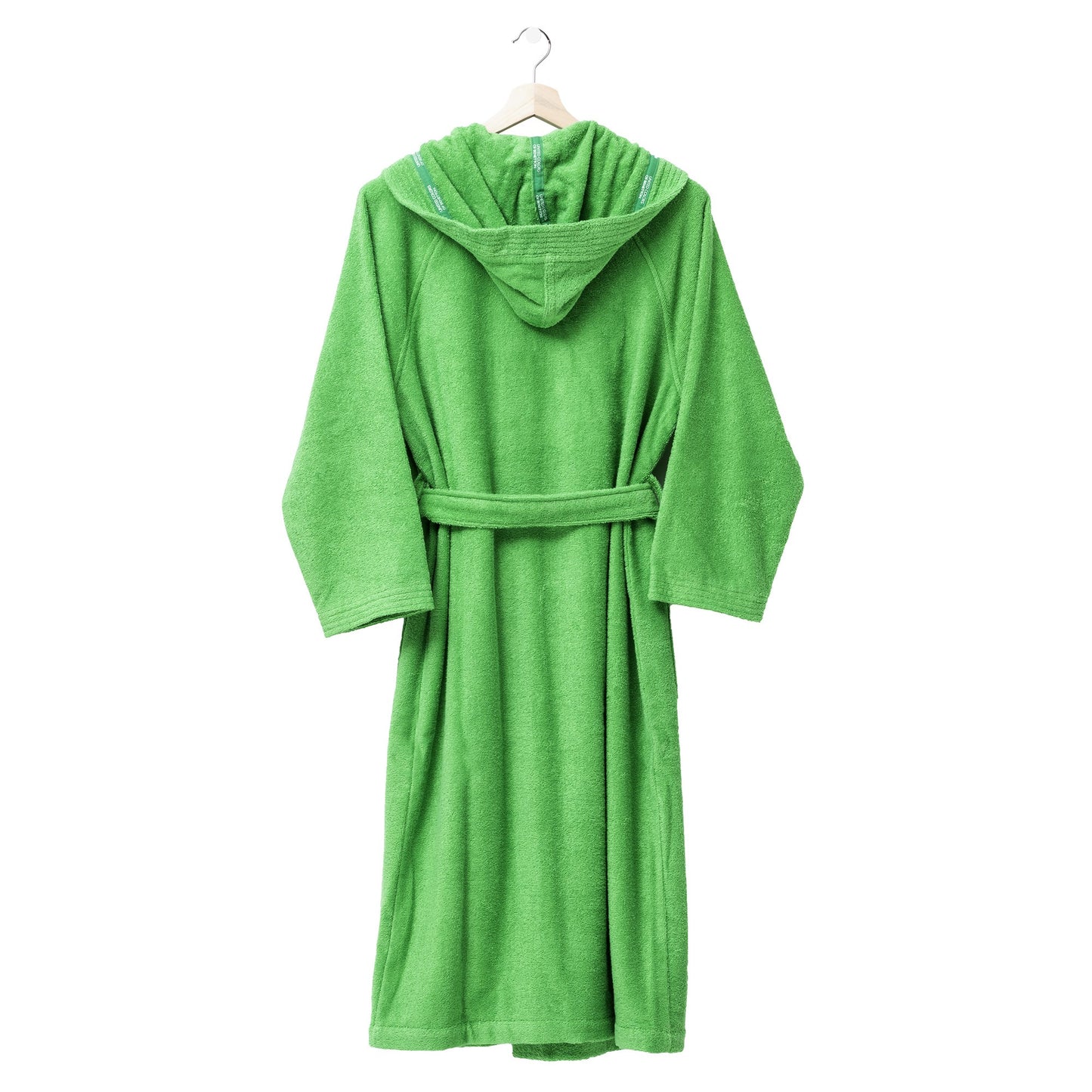 Albornoz Con Capucha L/xl 360gsm 100% Algodón Verde Rainbow_3