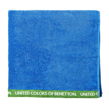 Toalla De Playa 90x160cm 380gsm 100% Algodón Velour Azul Rainbow_0