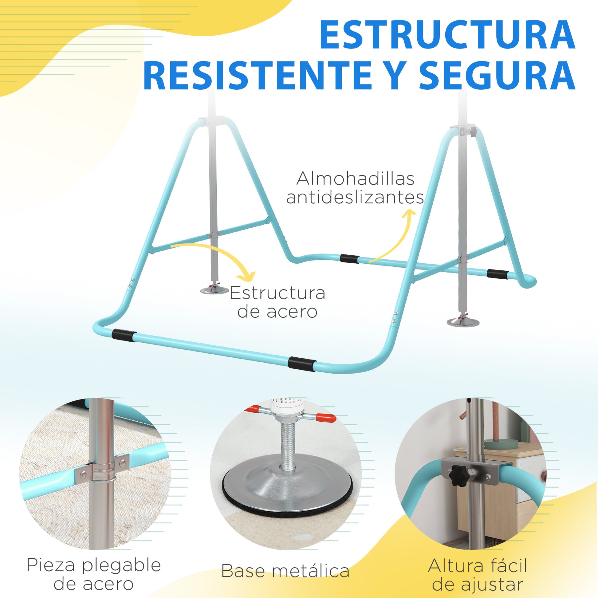 Homcom Barra De Gimnasia Artística_4