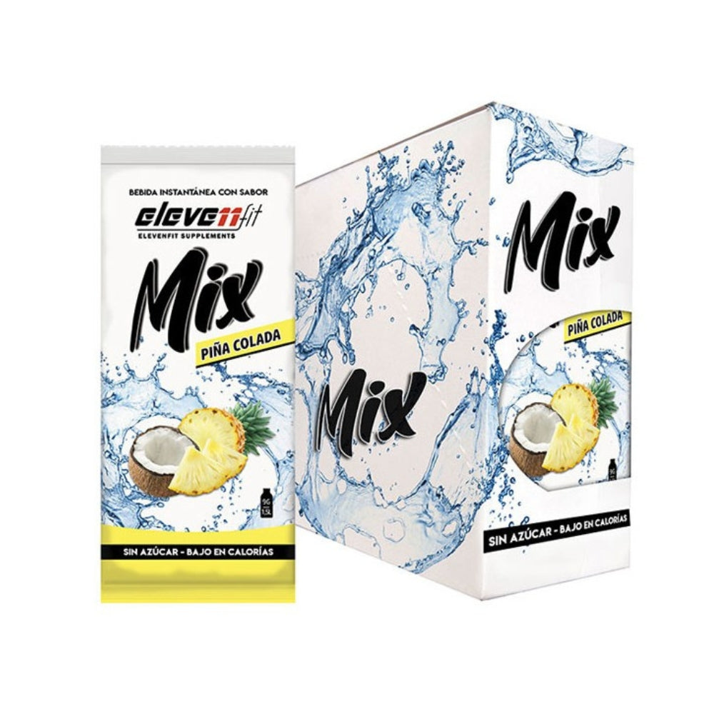 Saborizante Mix Sabor Piña Colada 24 Sobres de 9g Eleven Fit_0