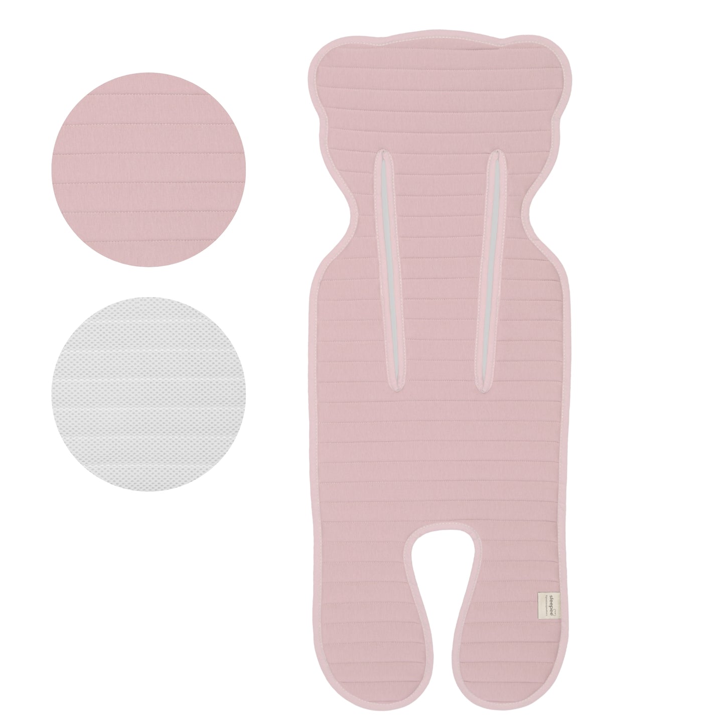 Colchoneta Unviersal Transpirable Para Silla De Paseo Rose