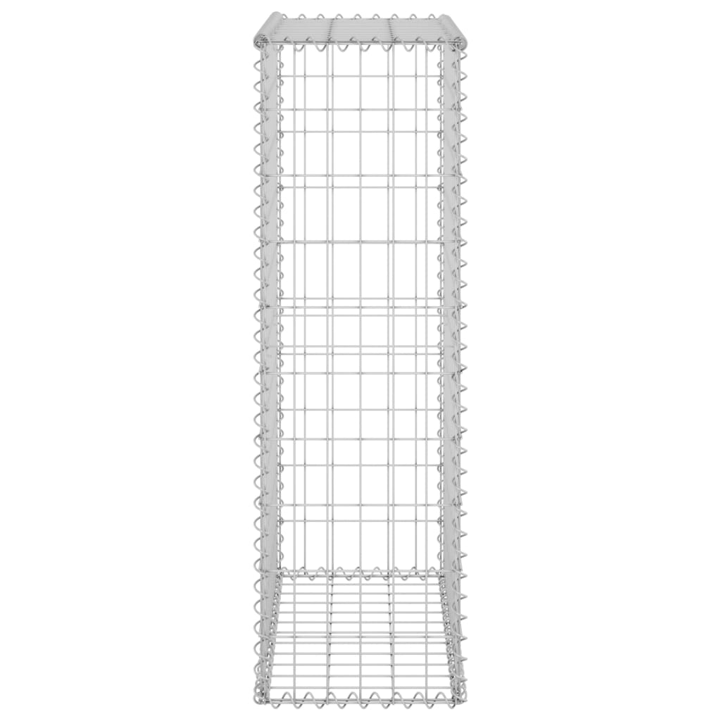 Muro De Gaviones Con Cubiertas Acero Galvanizado 60x30x100 Cm / Vetonek_0
