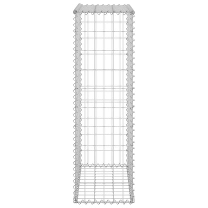Muro De Gaviones Con Cubiertas Acero Galvanizado 60x30x100 Cm / Vetonek_0