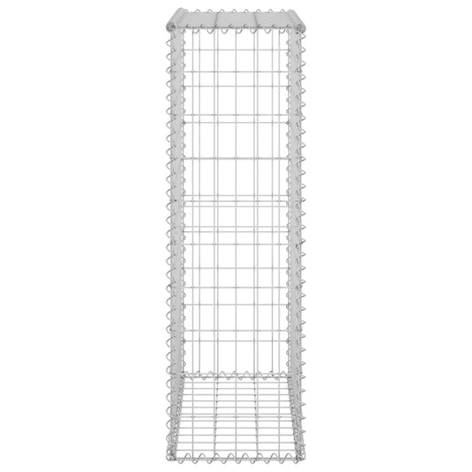 Muro De Gaviones Con Cubiertas Acero Galvanizado 60x30x100 Cm / Vetonek_0