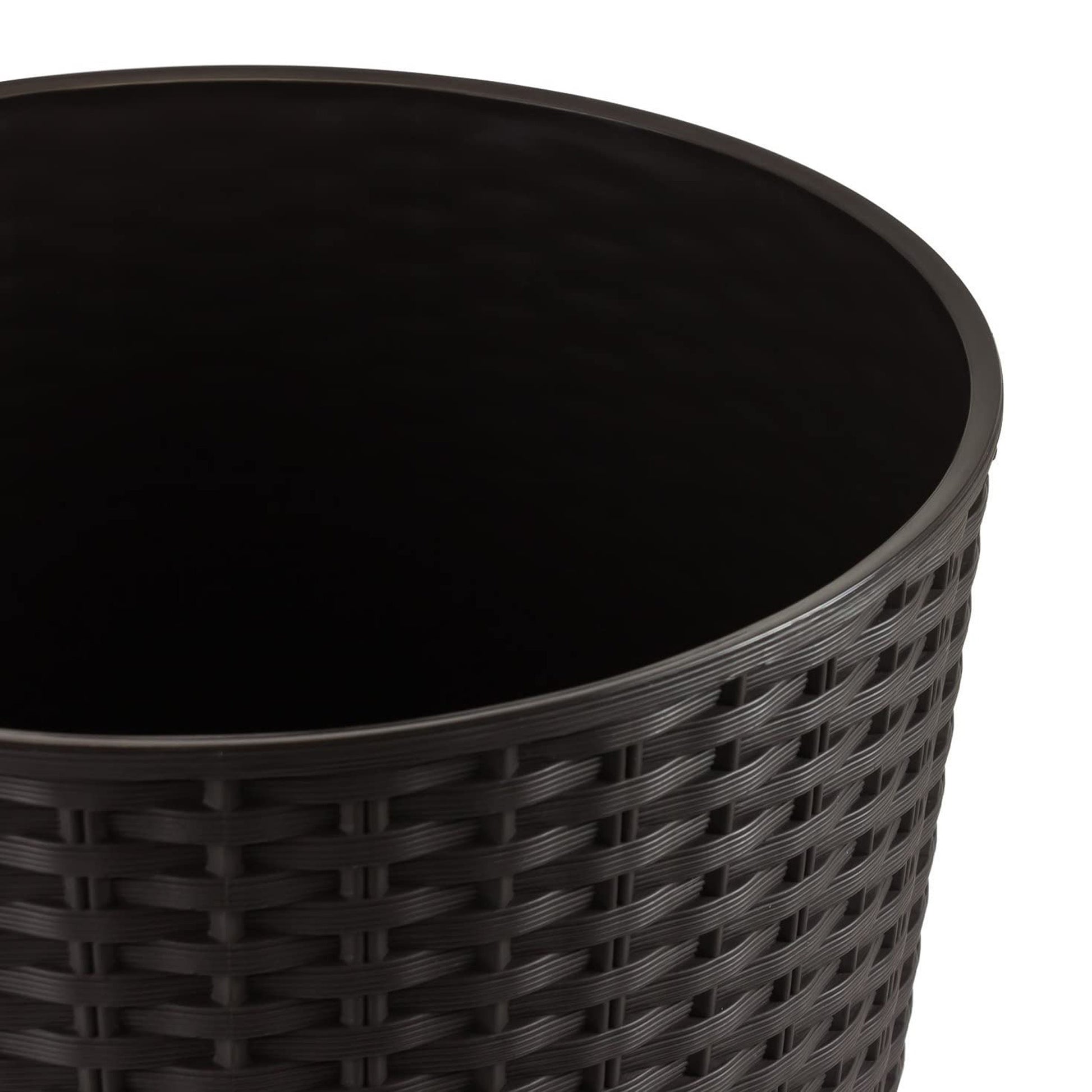 Maceta Rato De 64 Litros Con Inserto 40 X 40 X 76,3 Cm En Color Ocre Oscuro_2