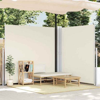 Vidaxl Toldo Lateral Retráctil Crema 200x600 Cm_1