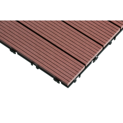 Pack 11 Baldosas de composite Durafloor 30×30 Dioco Teka 1m2