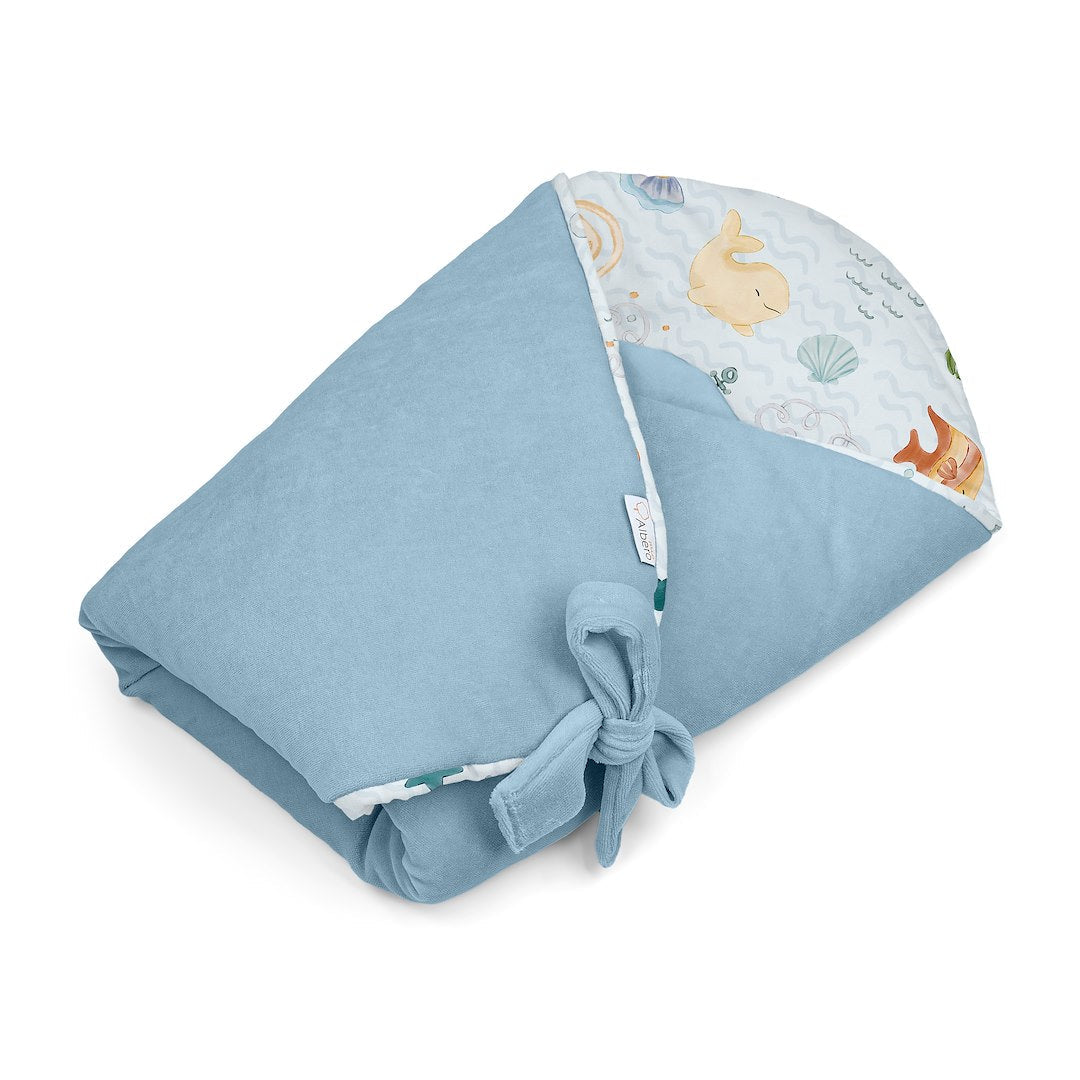 Saco Capazo Bebé Velour Sea World