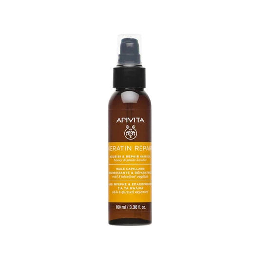 Keratin repair aceite capilar, Apivita