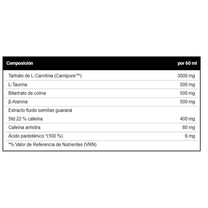 Thermocarnitine 3000 1 Vial X 60 Ml Fruta Ácida_1