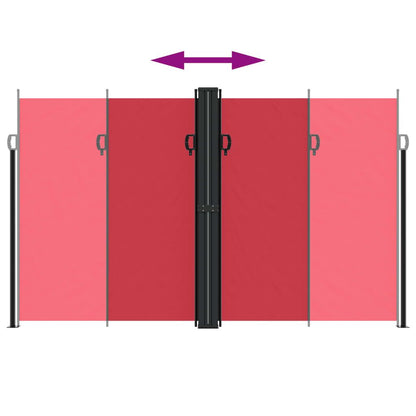 Vidaxl Toldo Lateral Retráctil Rojo 200x1000 Cm_4