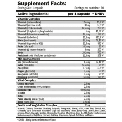 Multi Hd Liquid 60 Caps