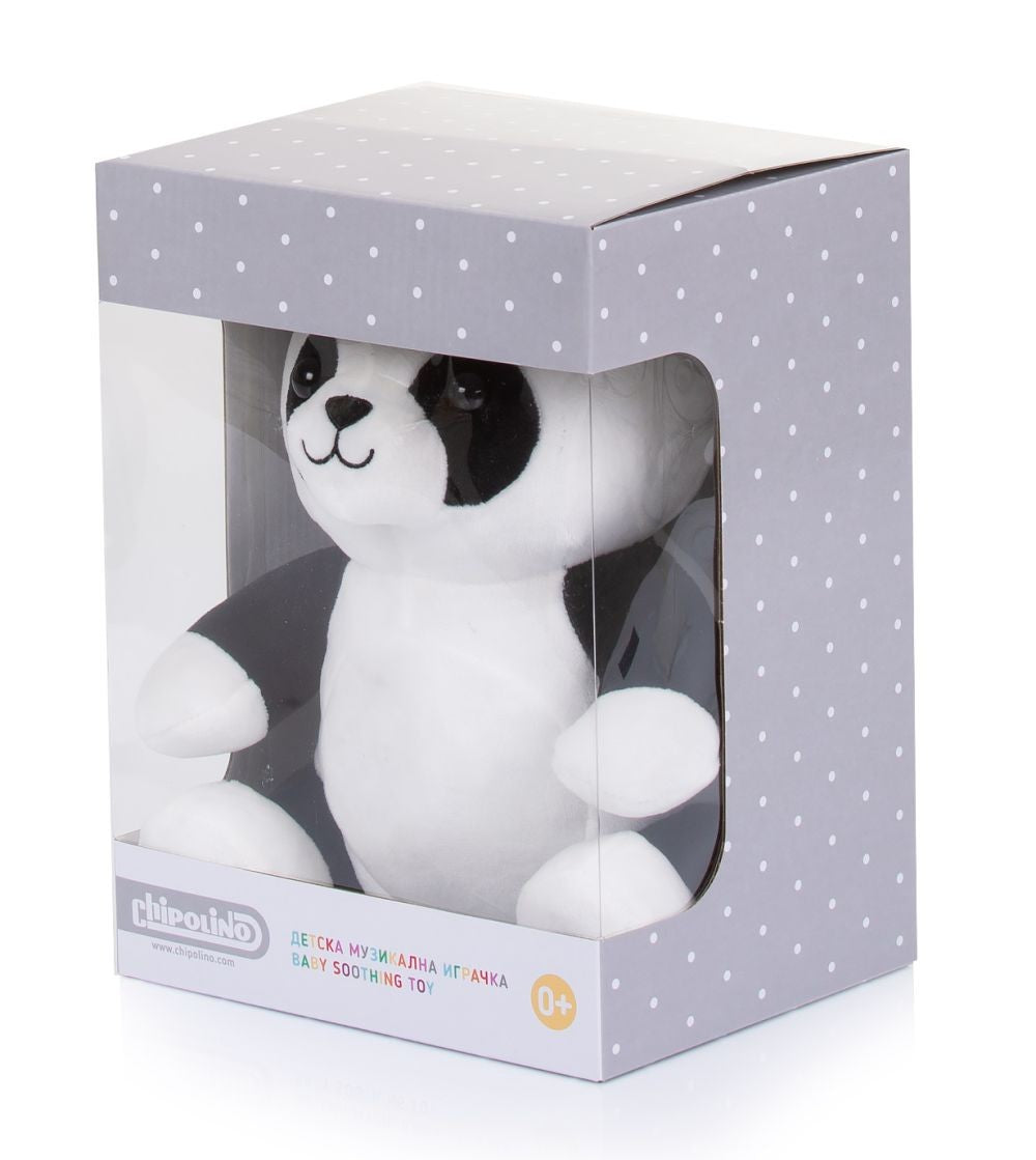 Peluche Musical Y Lámpara De Noche Para Bebés Recién Nacidos Panda_1