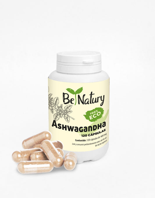 Raiz De Ashwagandha Bio En Cápsulas 120 Unidades_0