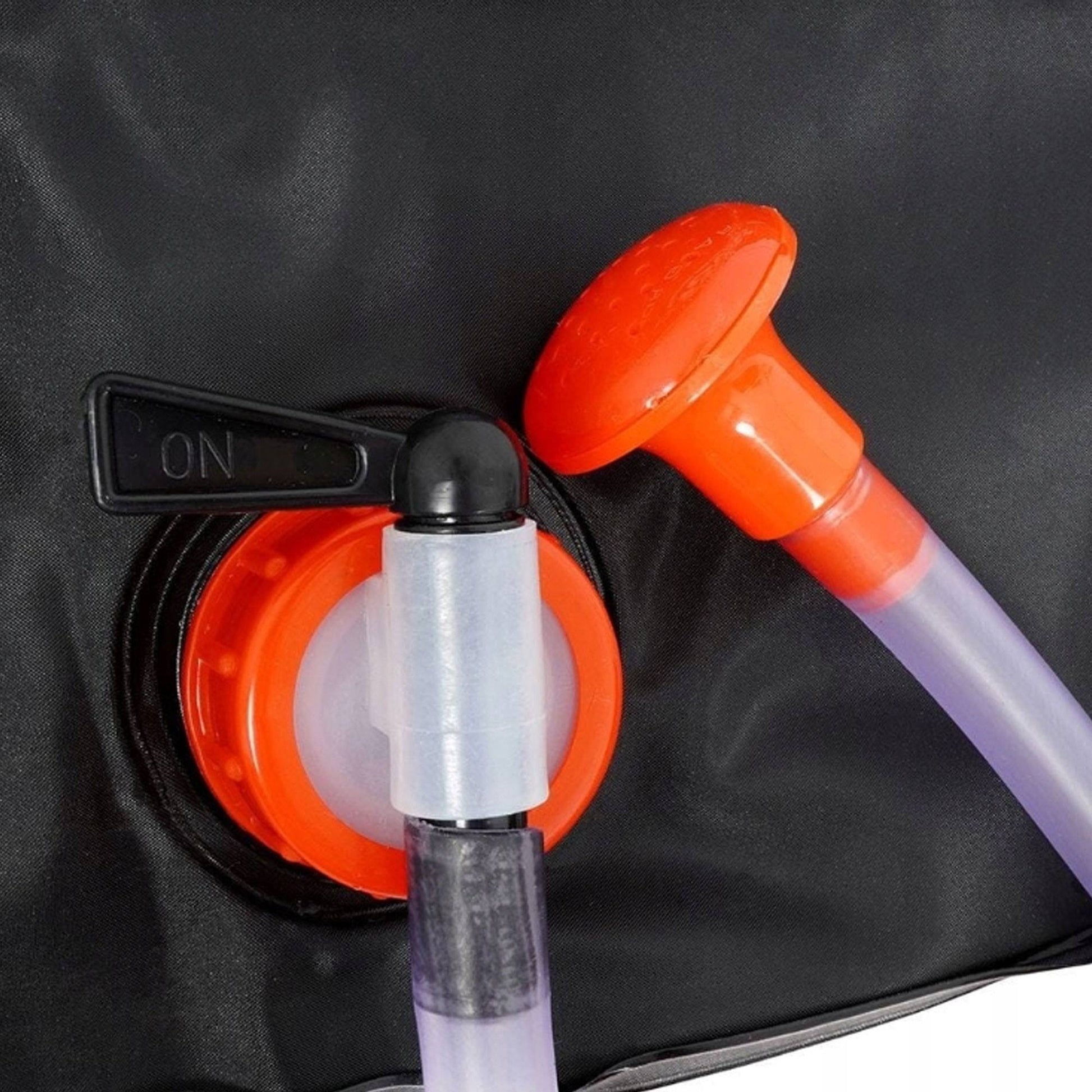 Well Home Bolsa De Ducha De Camping Con Rociador De 15 Litros En Color Negro_2