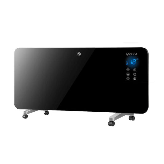 Yoevu Radiador Bajo Consumo 1500w Programable Control App Wifi Negro_0