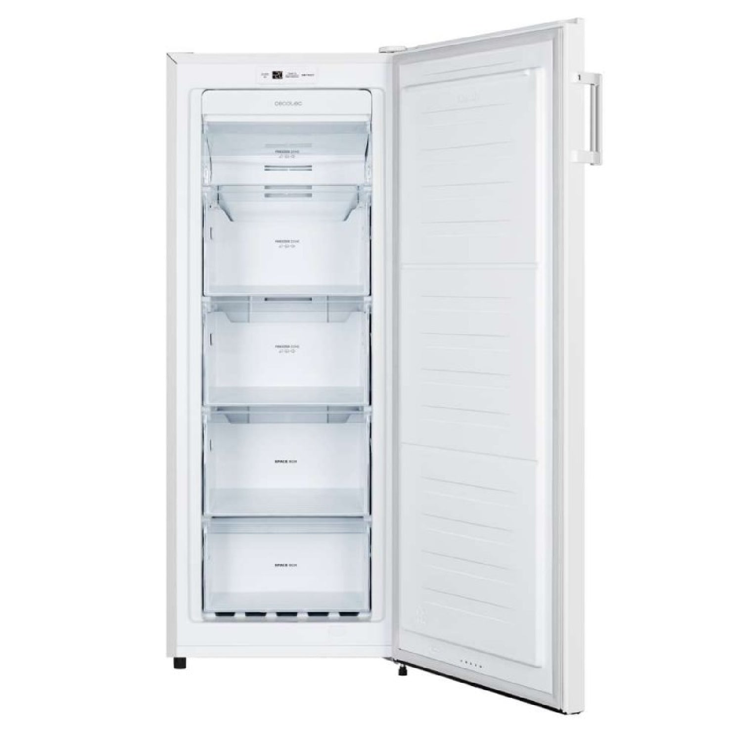 Cecotec Congelador Vertical Bolero Coolmarket Uf 155 White E_1
