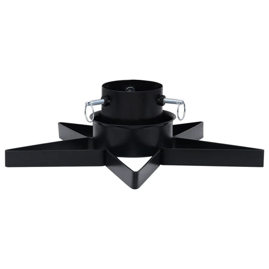 Vidaxl Soporte Para Árbol De Navidad Negro 47x47x13,5 Cm_0