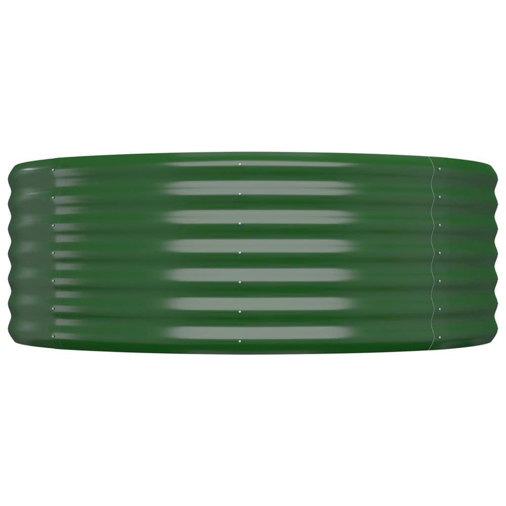 Jardinera Arriate Acero Galvanizado Verde 507x100x36 Cm_3