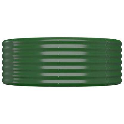 Jardinera Arriate Acero Galvanizado Verde 507x100x36 Cm_3