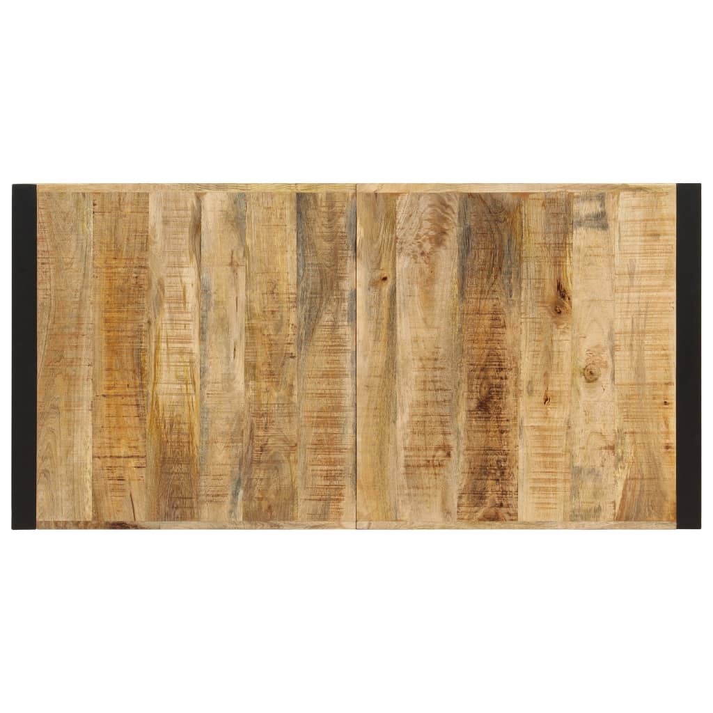 Mesa De Comedor Madera Maciza De Mango 140x70x75 Cm_2