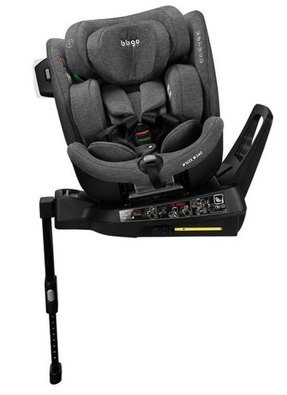 Silla De Coche Bbgo St5 Grupos 0-1-2-3 Para Niños De 40-150 Cm Isize Iso-fix 360 Grey_3