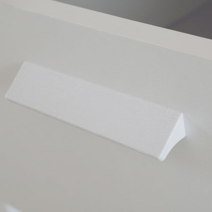 Cómoda Dormitorio, Cajonera 4 Cajones, Sinfonier 78x74x40 Cm (alto X Ancho X Profundo), Briebe, Nova, Blanco