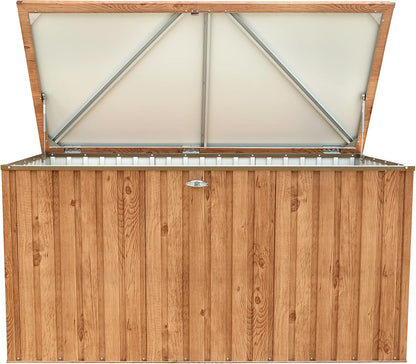 Arcon Duramax Metalico.  195 X 95 X 94,4 Cm. Color Imitacion Madera.  1450 L._5