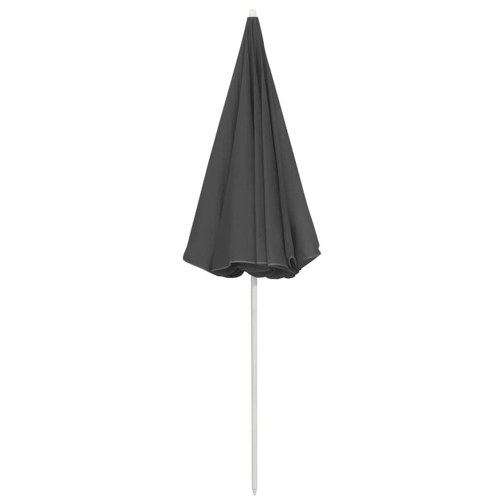 Sombrilla De Playa Antracita 240 Cm_2