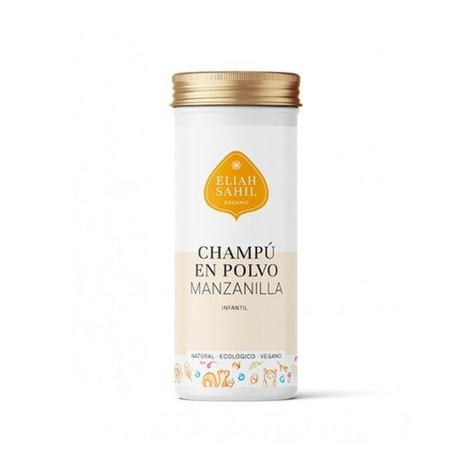 Champú infantil en polvo Manzanilla Eliah Sahil 100 g