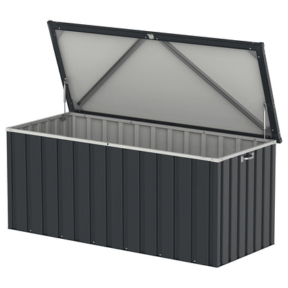 Apollo 585 L Anthracite Grey Metal Storage Chest_1
