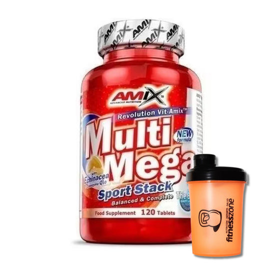 Multi Mega Stack 120 Tab + ¡shaker Fitnesszone De Regalo!