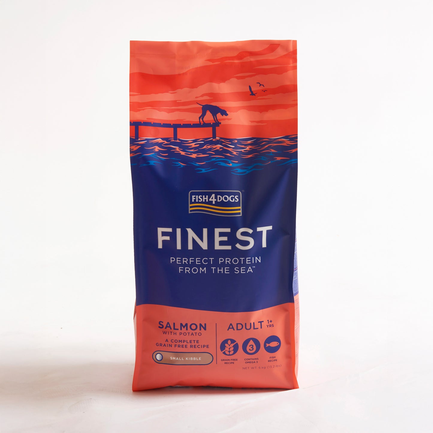 Fish4dogs Pienso Para Perro Adulto Sin Cereales – Salmón Y Patata Razas Pequeñas