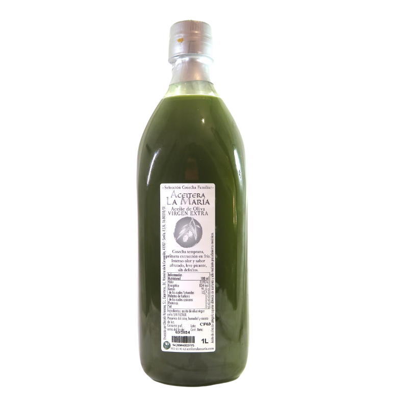 Aceite De Oliva Virgen Extra 1 L Pet Cosecha Familiar 2025/2026_1