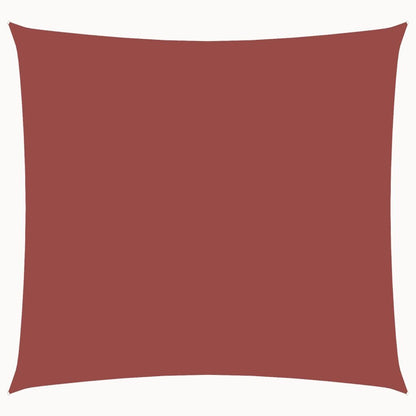 Vidaxl Toldo De Vela Cuadrado Tela Oxford Terracota 6x6 M_0