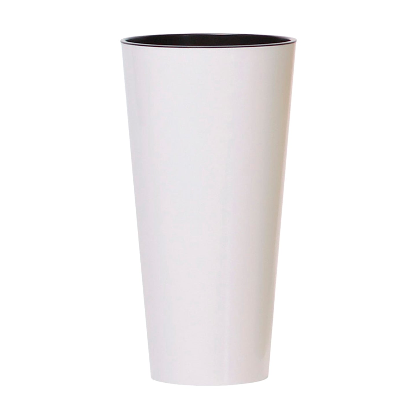 Maceta Tubus Slim 3,3l., Dimensiones (mm) 150x150x286, Color Blanco_0