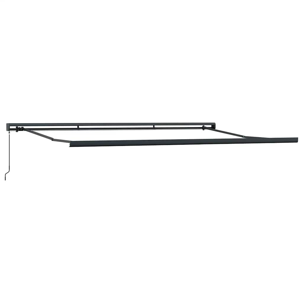 Toldo Retráctil Manual Marrón 400x300 Cm_4