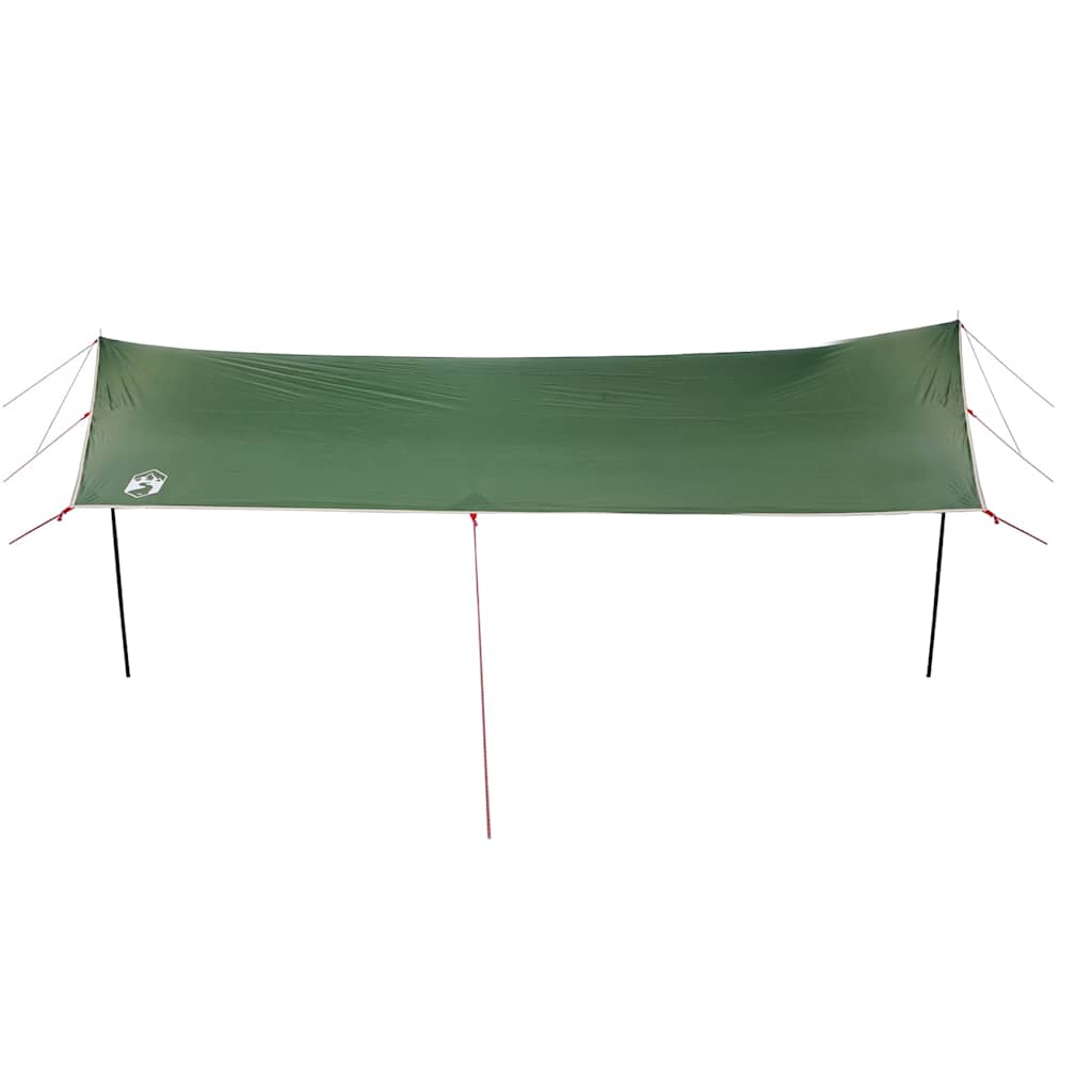 Lona De Camping Impermeable Verde 460x305x210 Cm_4