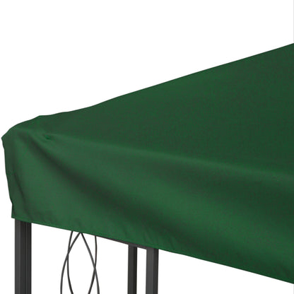 Outsunny Techo De Repuesto Para Cenador 4x3 M Con Techo Doble Anti-uv Verde_4