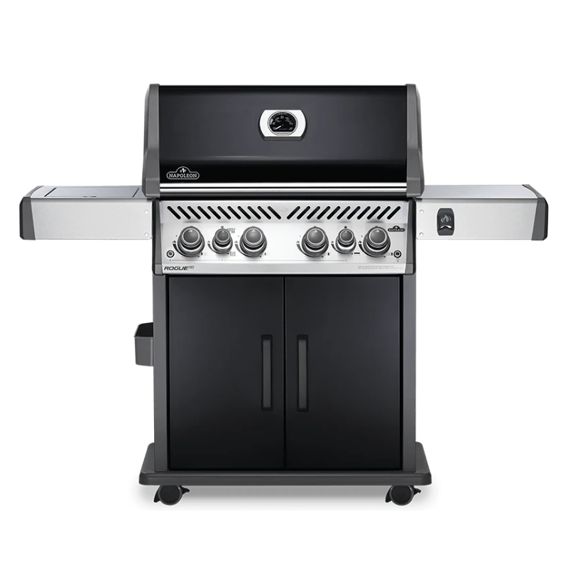 Barbacoa Napoleon Rogue Se 525 Con Quemador Lateral Y Trasero Infrarrojos Negra_0