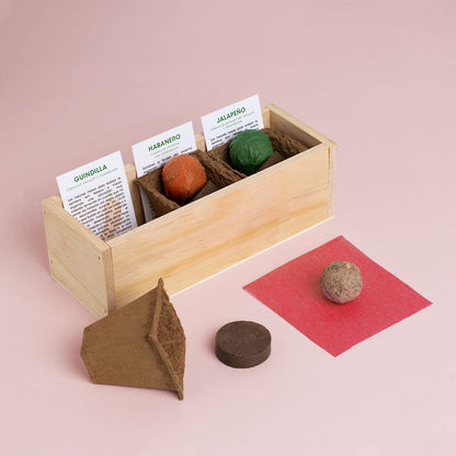 Kit Autocultivo Picantes | Cultiva Guindilla, Habanero Y Jalapeño En Casa| Regalo Gourmet_1