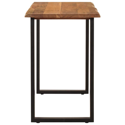Mesa De Comedor Madera Maciza De Acacia 110x50x76 Cm_3