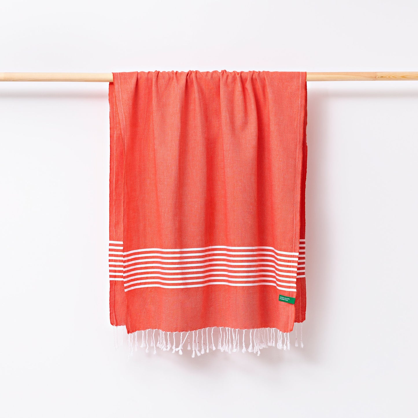 Hamman 80x165cm 170gsm 100%algodon Rojo Casa Benetton_5