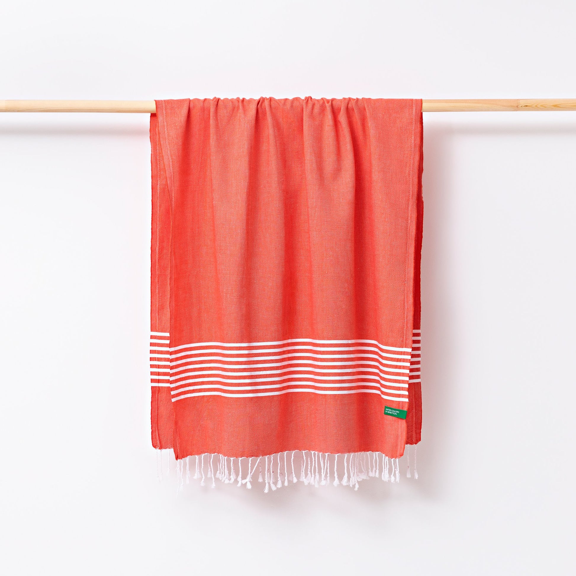 Hamman 80x165cm 170gsm 100%algodon Rojo Casa Benetton