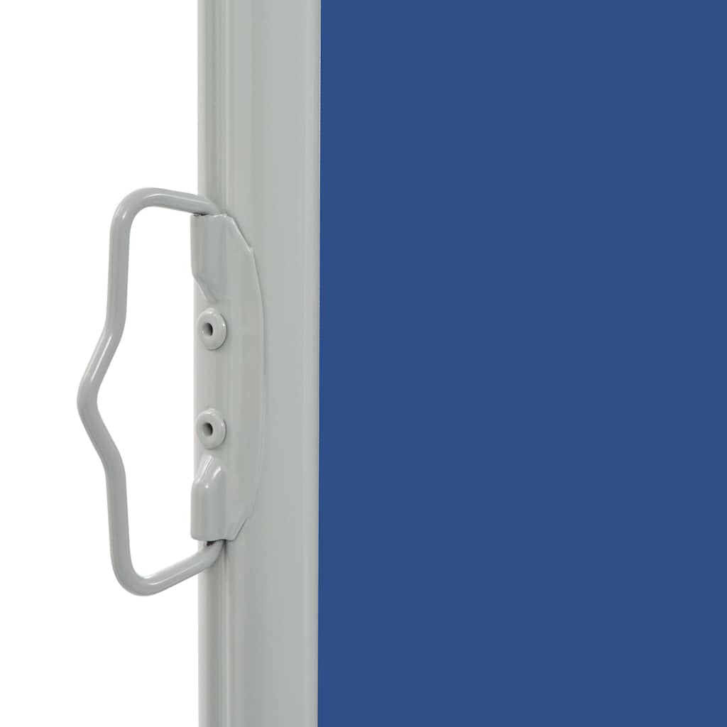 Vidaxl Toldo Lateral Retráctil Para Patio Azul 140x300 Cm_4