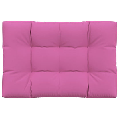 Vidaxl Cojín Para Palés Tela Rosa 120x80x12 Cm_0