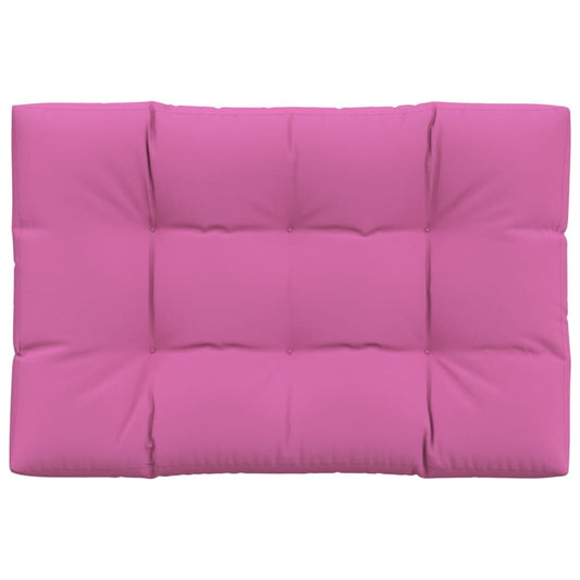 Vidaxl Cojín Para Palés Tela Rosa 120x80x12 Cm_0