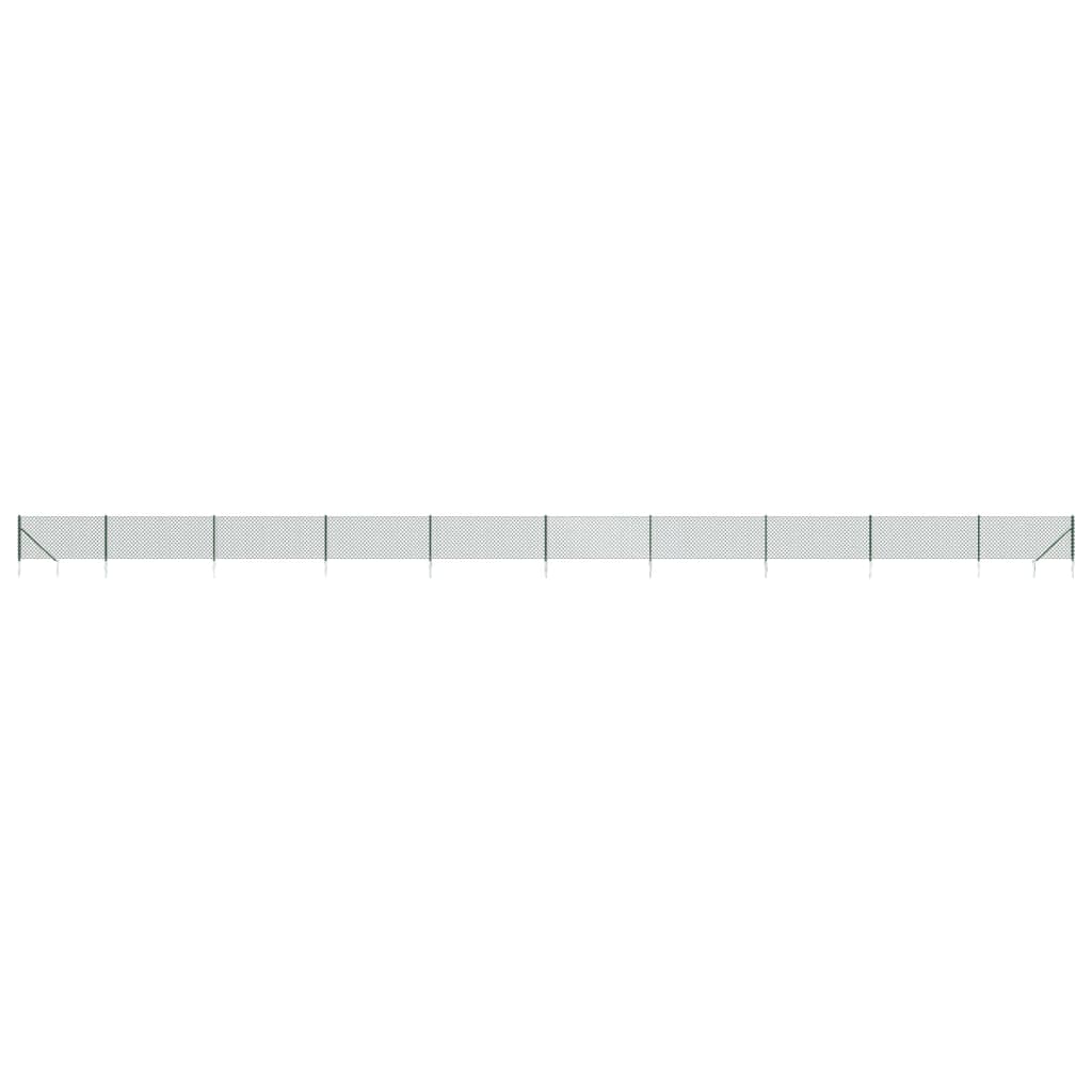Cerca De Alambre Con Pinchos De Anclaje Verde 1x25 M / Vetonek_1