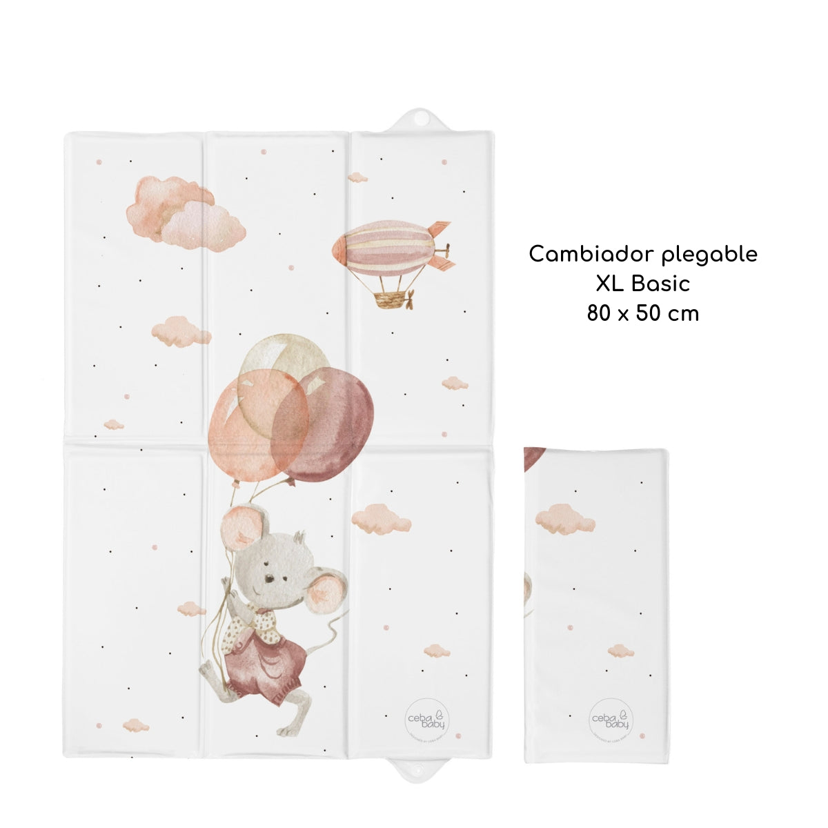 Cambiador Plegable Xl Basic Mouse